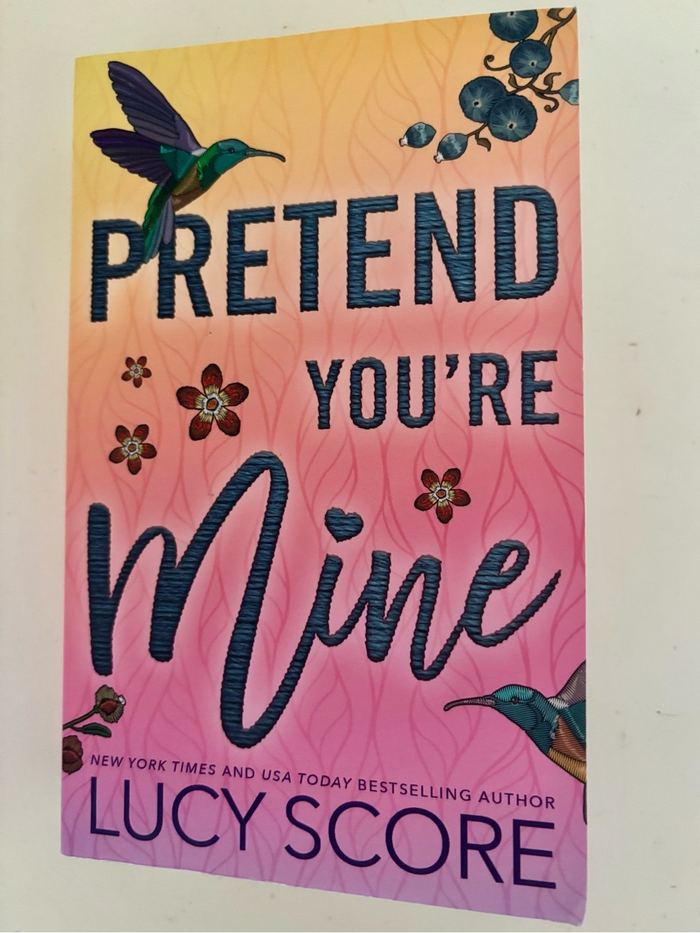 Pretend You're Mine by Lucy; Paperback Novel; NYT & USA Today Bestselling Author
